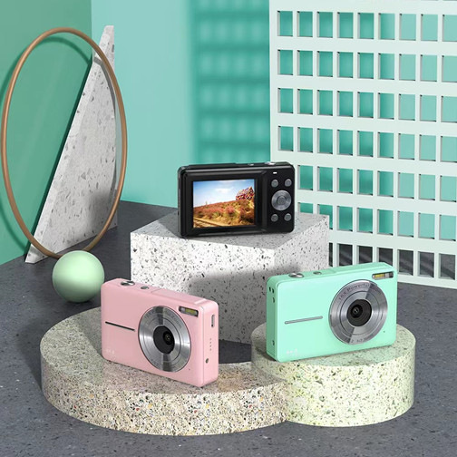 Digital Camera, 1080P & 44MP High Definition Camera, 32G Memory Card, 16X Digital Zoom, Durable Compact & Portable Digital Camera Photos For Teens & Beginners, Gift Camera auto-focus + 32GB memory card