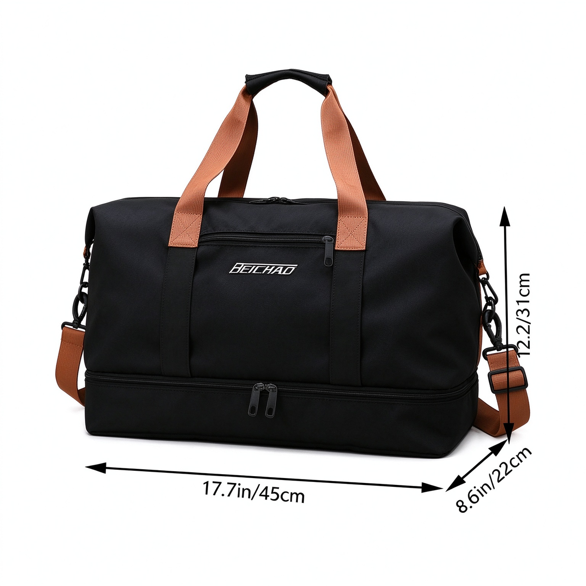 Travel Bag And Luggage Bag - a Versatile Shoulder Tote for All Seasons, Suitable for Christmas Gifts for Both Men And Women, Perfect for Daily Commutes, Dates, Outdoor Trips, And Holidays. an Excellent Gift Choice with Random Zipper Direction