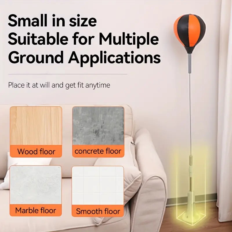 Premium Quality Boxing Speedball with Stand - Height Adjustable for Teens & Adults -360°Rebound for Stress Relief & Fitness -Ideal for Home Use in Bedrooms Living Rooms & Gardens