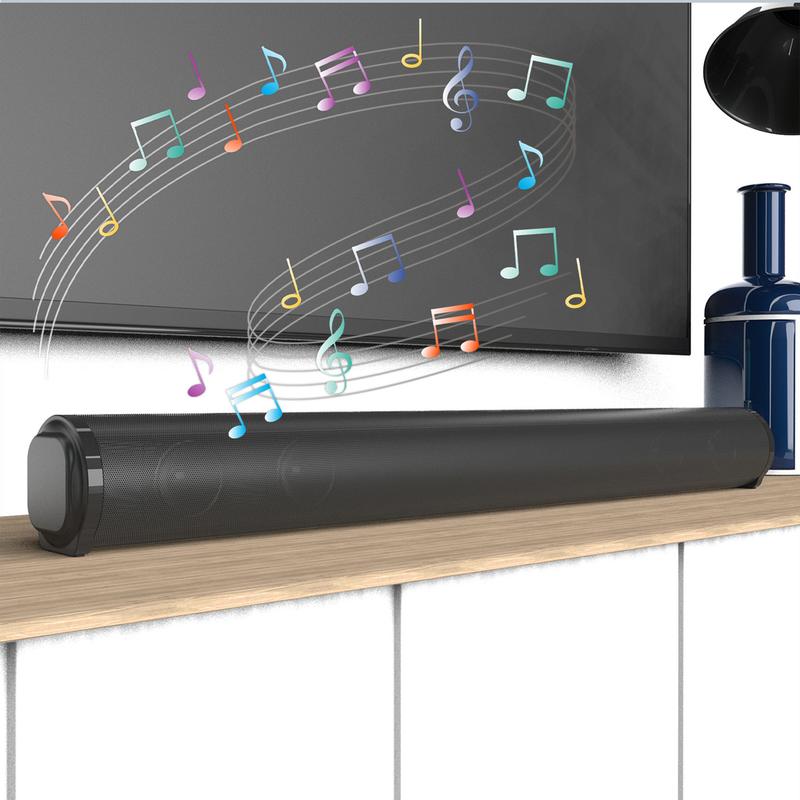 Bluetooth 5.0 Home TV Sound Bar 4 Speaker System Wireless Subwoofer 3D Surround