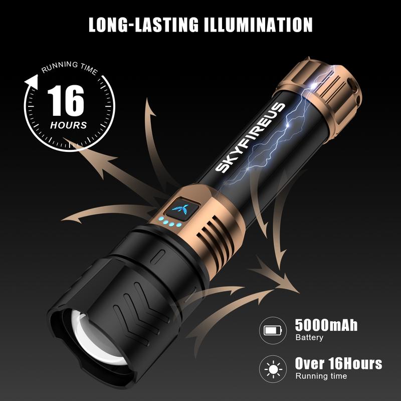 flashlight strong light ultra bright outdoor camping home long-range portable ultra long endurance lighting