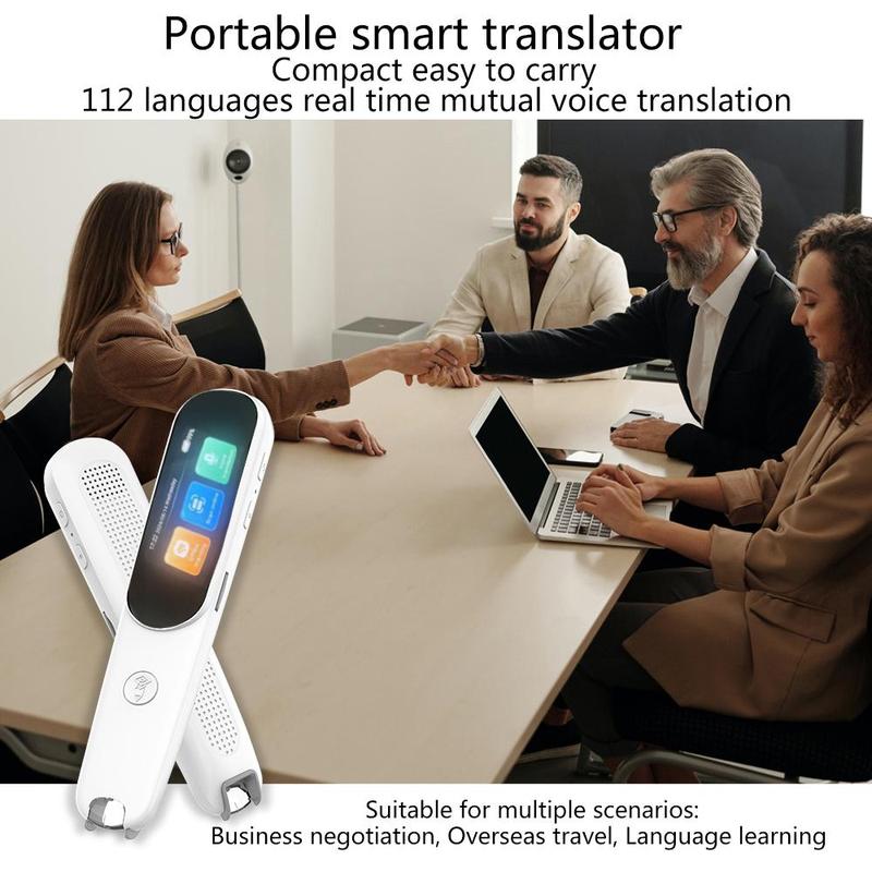 Portable Mini Dictionary Pen, 1 Count Multifunctional Scanning Education Translation Pen, Multilingual Language Learning Electronics Pen for Home School Office, Digital Products, Smart, Wireless