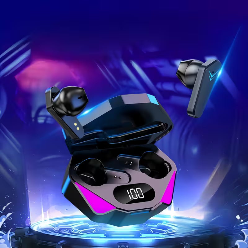 Cash on Delivery Tanzania Free Shipping Big Brand Guarantee 98% Positive ⚡ X15 Demon Eye Bluetooth Gaming Earbuds – Low‑Latency Sound, RGB Lighting, Music/Game Dual Modes – Pro Esports In‑Ear Headset