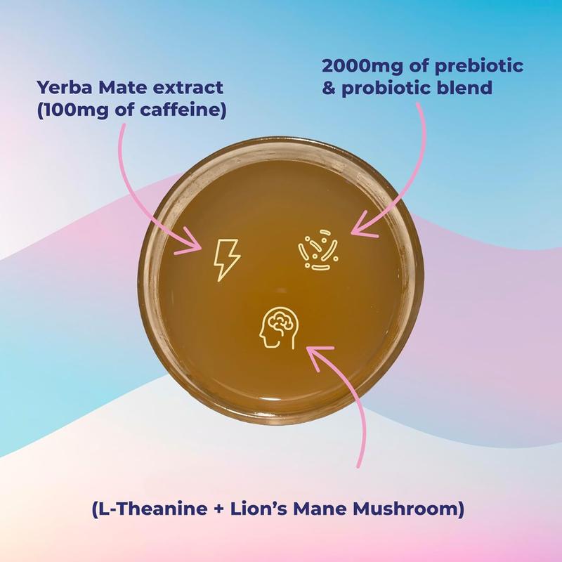 Yerba Magic | Yerba Mate Instant Tea Powder | 30 cups Clean Energy with Gut Support