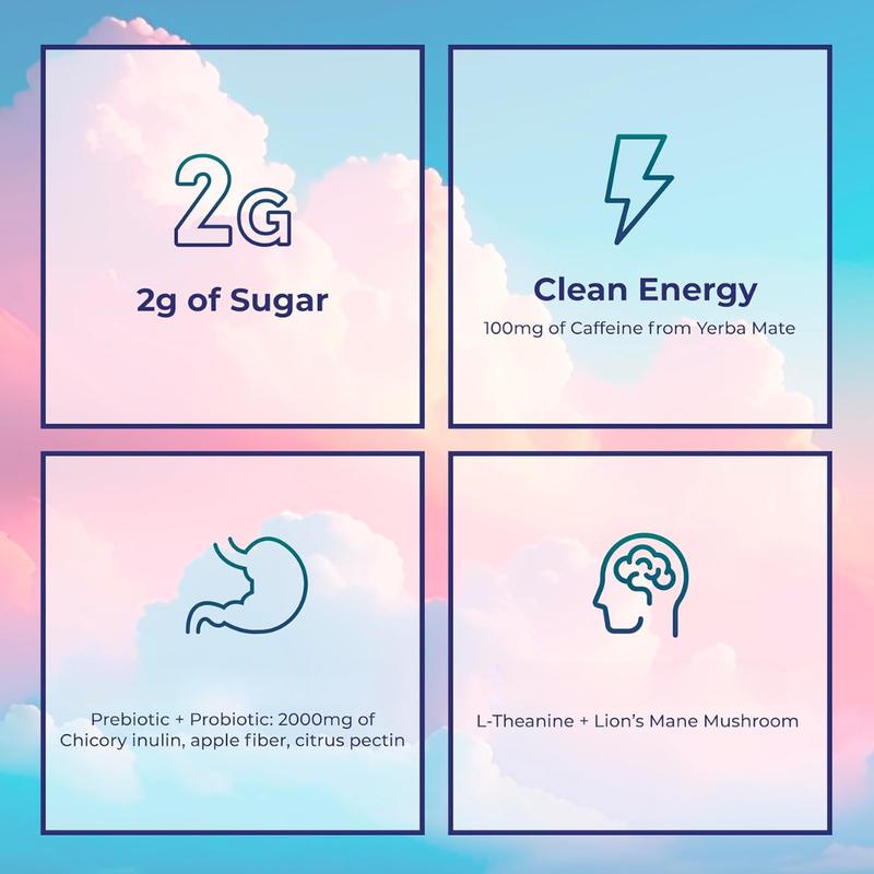 Yerba Magic | Yerba Mate Instant Tea Powder | 30 cups Clean Energy with Gut Support