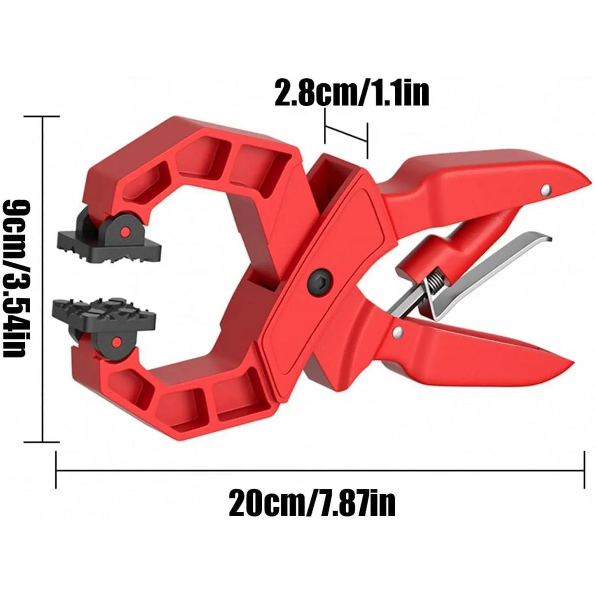 2-Pack Spring Clamp Backdrop Clip - Sturdy Versatile Professional Photography Portable Heavy Duty Clamp