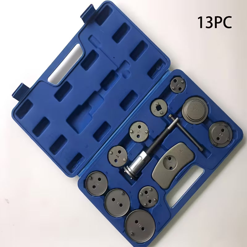 13Pcs Brake Caliper Slide Tool Set – for Brake Pad Installation & Removal, Auto Repair Specialty