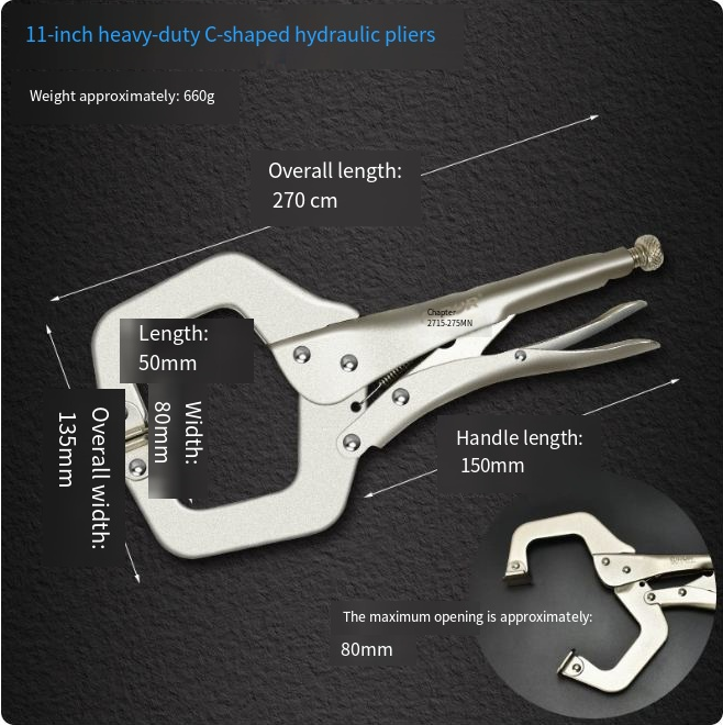Heavy Duty C-Clamp with Swivel Pad – 1-Pack, Ideal for Shop, Home & DIY Woodworking