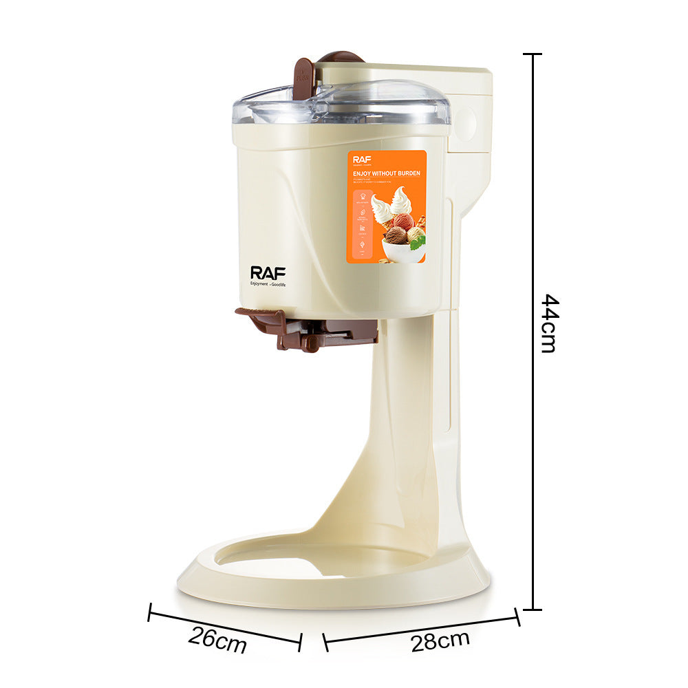 Kids DIY Ice Cream Maker – Automatic Frozen Dessert Machine for Sorbet, Soft Serve & Snow Cones