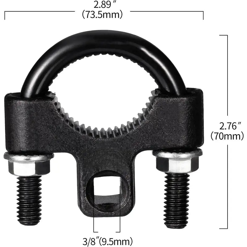 3/8" Inch Universal Low-Profile Inner Tie Rod Tool – Non-Slip Grip, Easy Removal & Installation for Automotive Repair