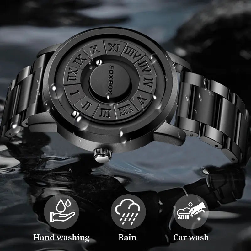 Lens-Free Suspended Ball Cool Men's Watch – Stylish Accessory Perfect for Summer Gifting