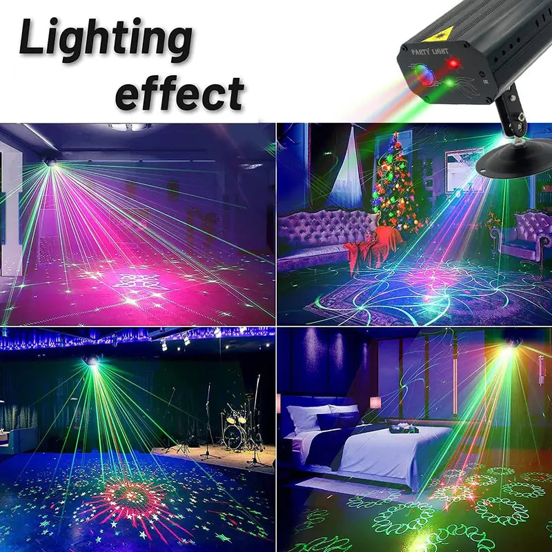 1pc All Aluminum One Body Party Disco Light with Remote Control, USB Powered, for Party Birthday Wedding Holiday Christmas Decoration, Halloween, Lighting Experience