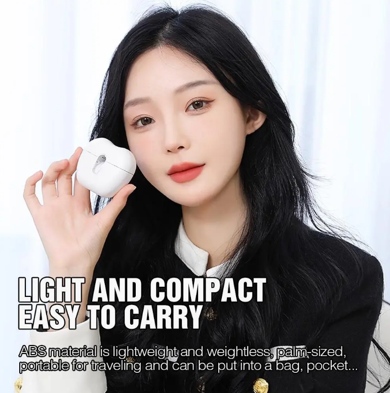 White Electric Nail Clippers with LED Light, Quiet Rechargeable Nail Trimmer, Portable Nail Care Tool for Home & Travel