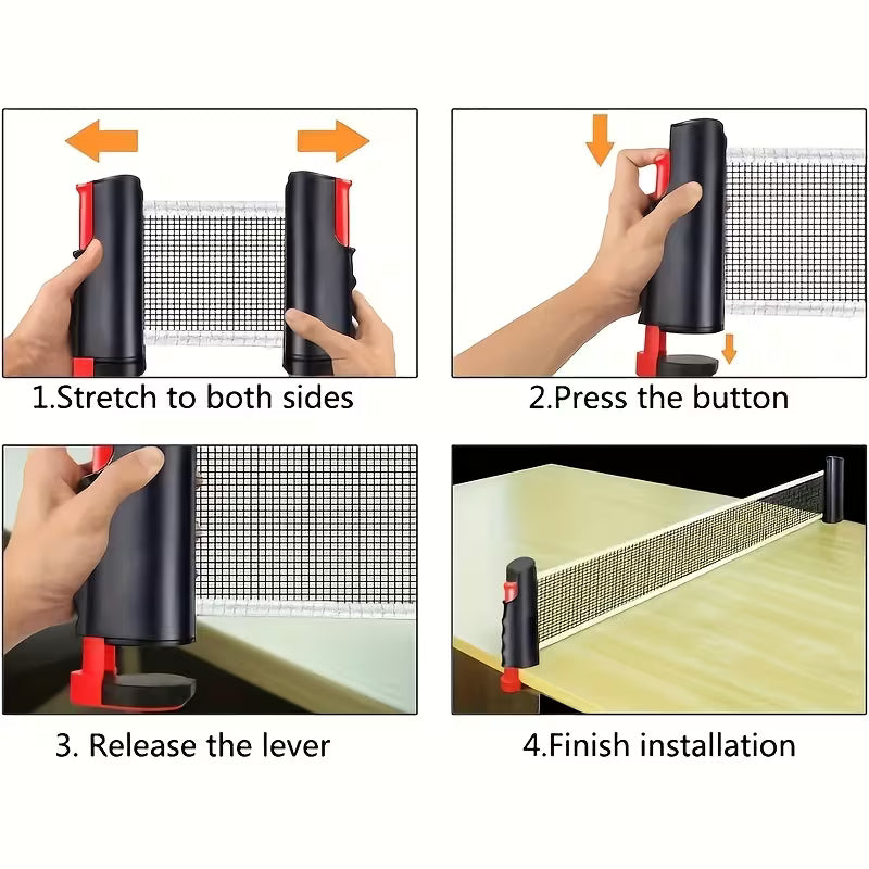 Table Tennis Fitness Training Set - Complete Ping Pong Practice Kit