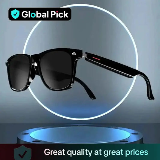 Multifunctional Wearable Smart Glasses, Wireless Headphone Smart Glasses for Listening To Music & Calling, Bluetooth-compatible Creative Sports Smart Glasses