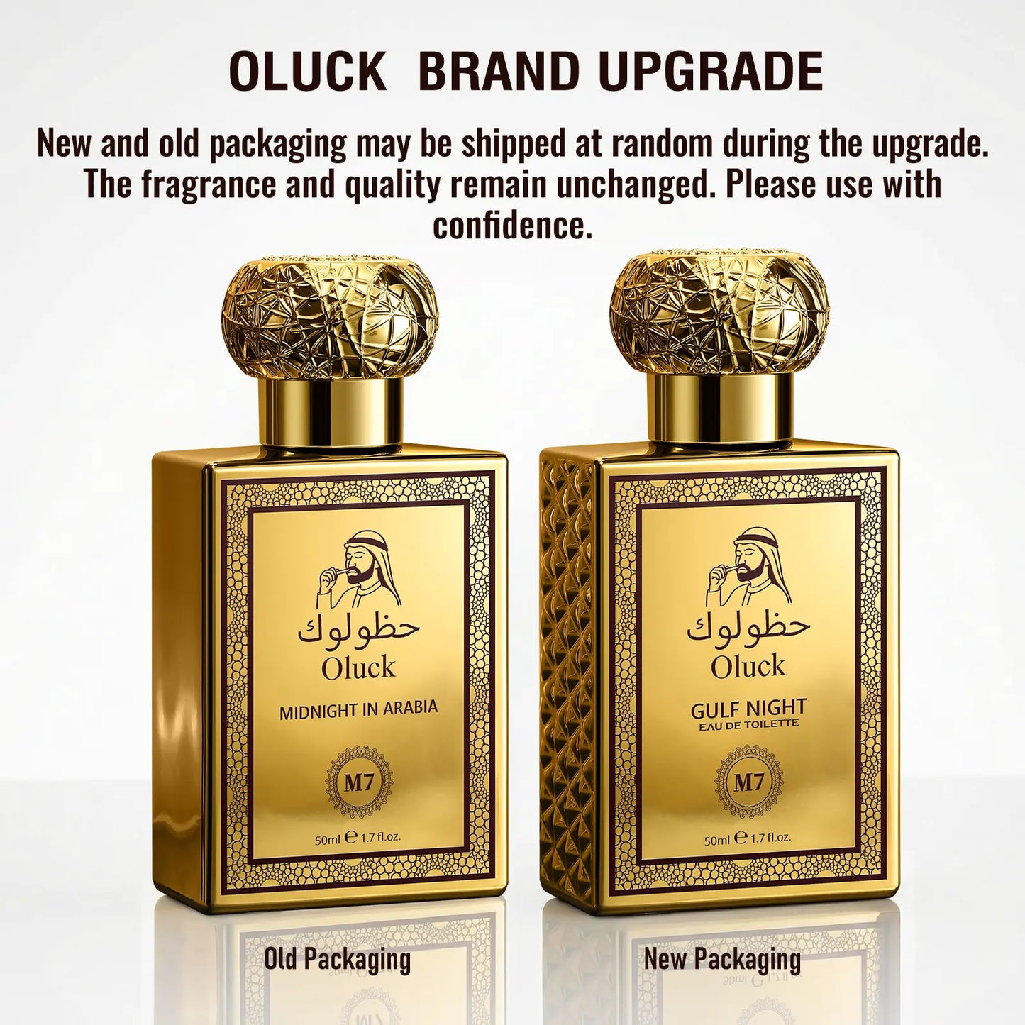 Oluck Perfume M7 (Gulf Night) Cologne for Women & Men, Lemon Pineapple Nutmeg Cedarwood Vanilla Notes, Middle Eastern Fragrance image 7