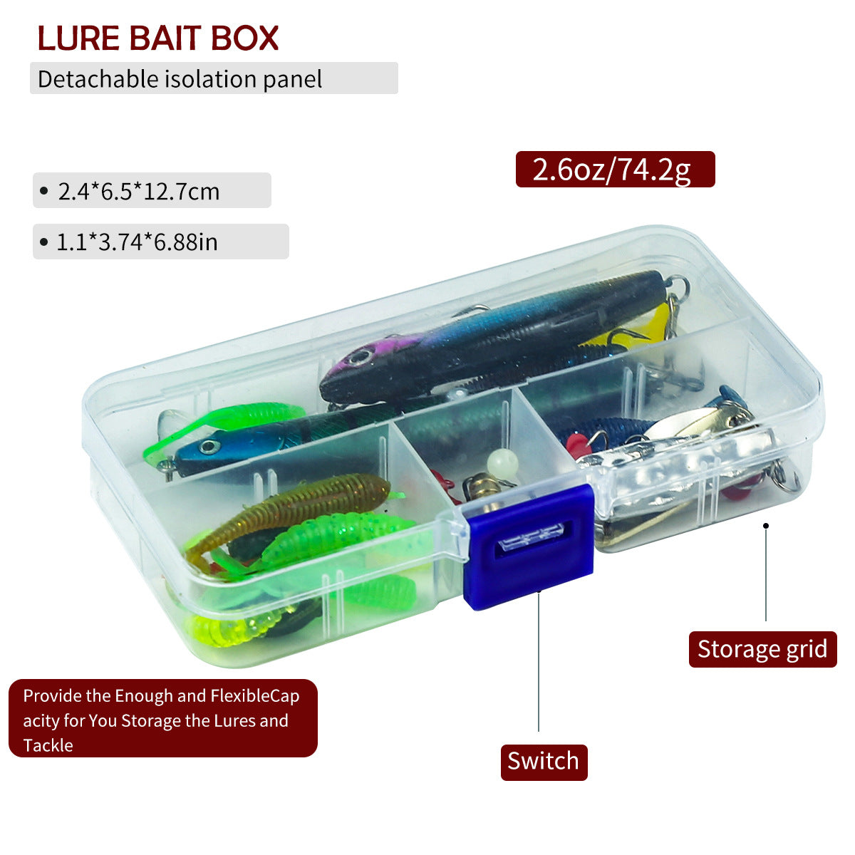 1.8m Telescopic Fishing Rod & Spinning Reel & Fishing Bag & Soft Fishing Lure Kit, Portable Outdoor Fishing Accessories Set, Fishing Gear Set, Fishing Tools, Travel Fishing Rod, Fishing Tackle Kit, Fishing Equipment, Fishing Storage Bag