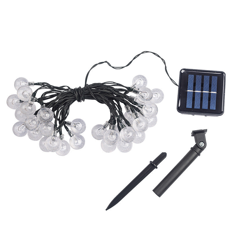 【26new】Waterproof Solar Powered LED Outdoor String Lights【16FT CORDS+20LIGHTS】