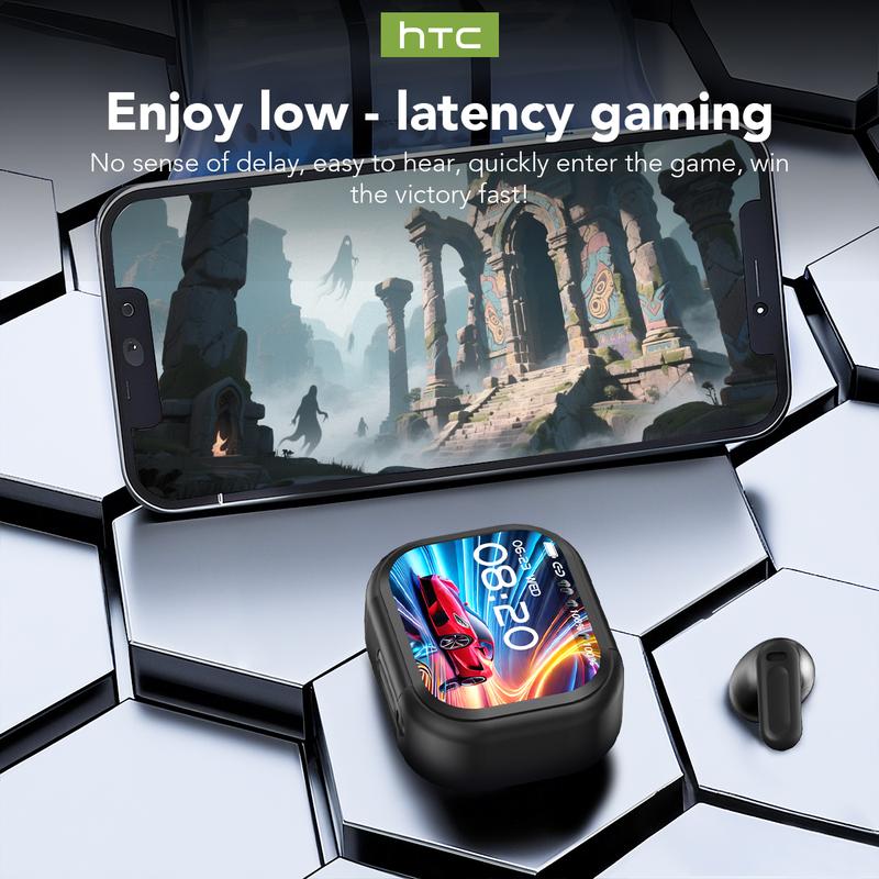 Bluetooth 5.4 Earphones LED Display High Fidelity Waterproof Wireless Earphones | Suitable for Office, Sports, Study and Audio Calls | Built-in Microphone | Earphones