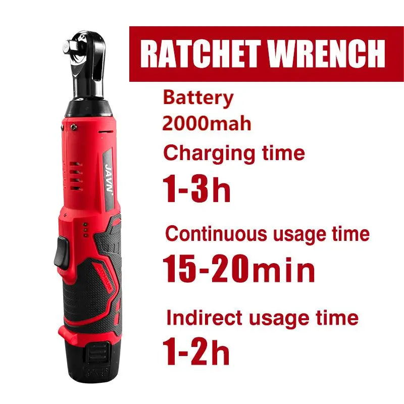 Electric Right Angle Wrench, 1 Count 45NM 3/8'' Ratchet Wrench, Removal Screw Nut Car Repair Tools, Power Tools, Impact Wrench Cordless Power Tools Set, Torque Wrench, Hardware