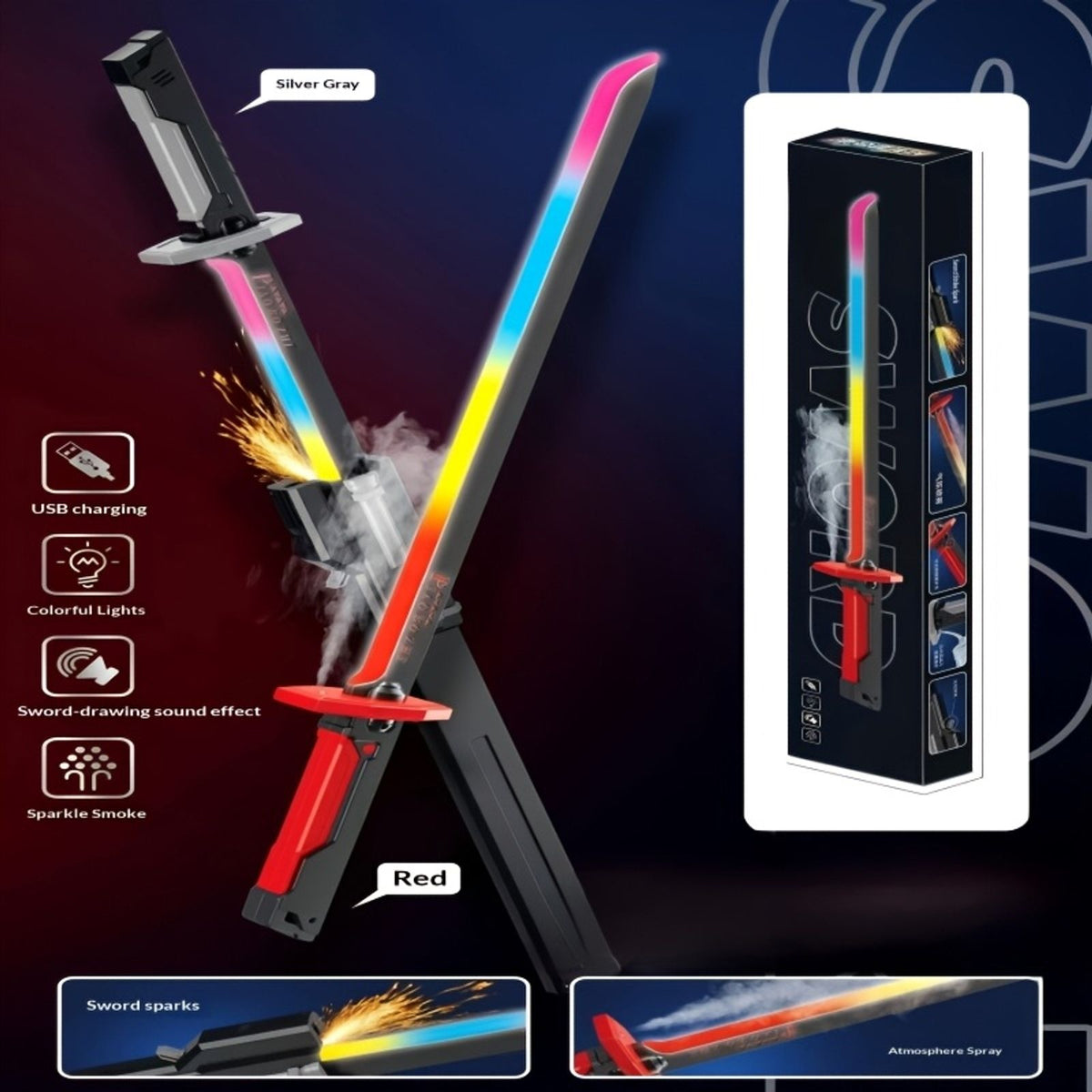 31 cosplay light led sword image 8