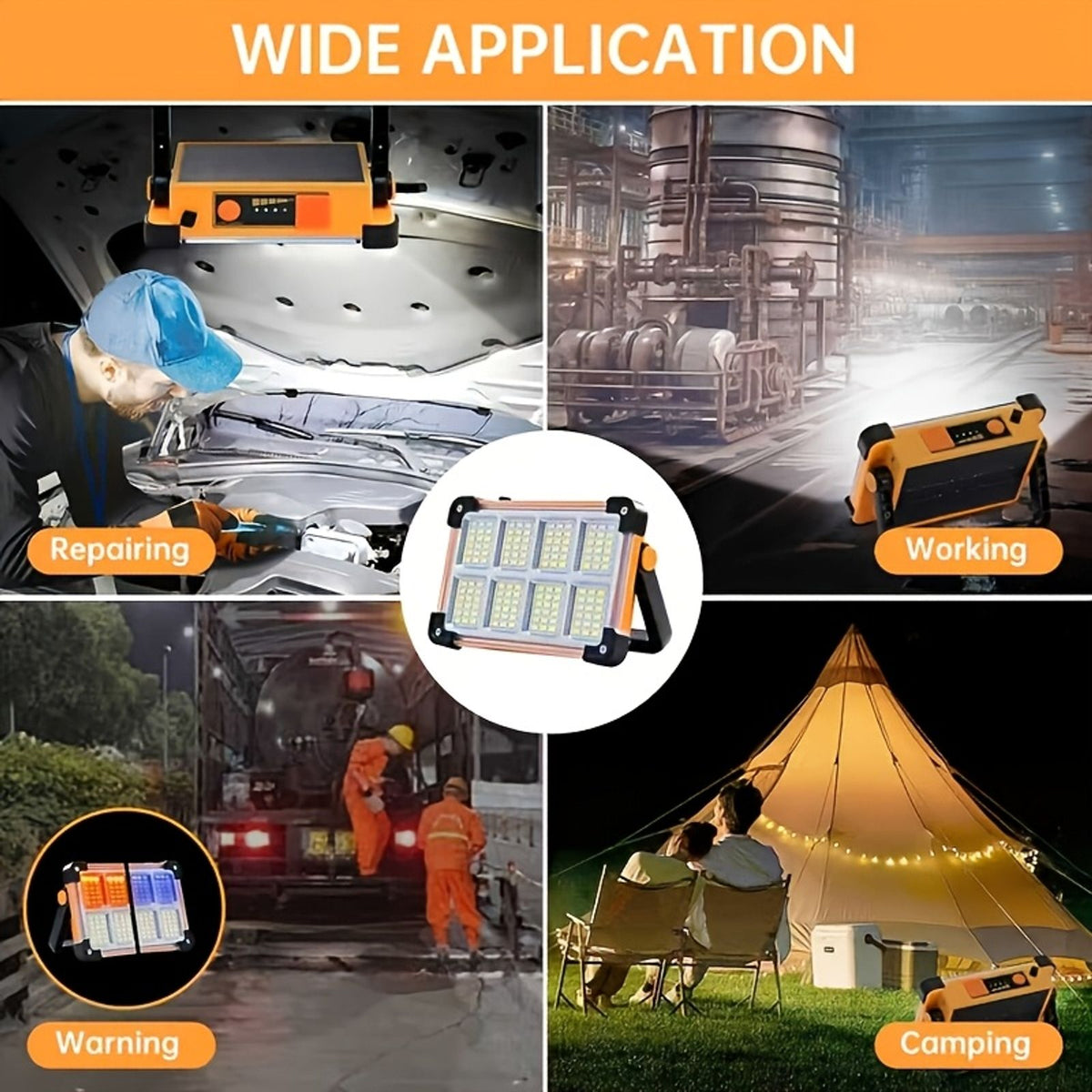 2025 upgrade 3200mah rechargeable led solar light portable image 10
