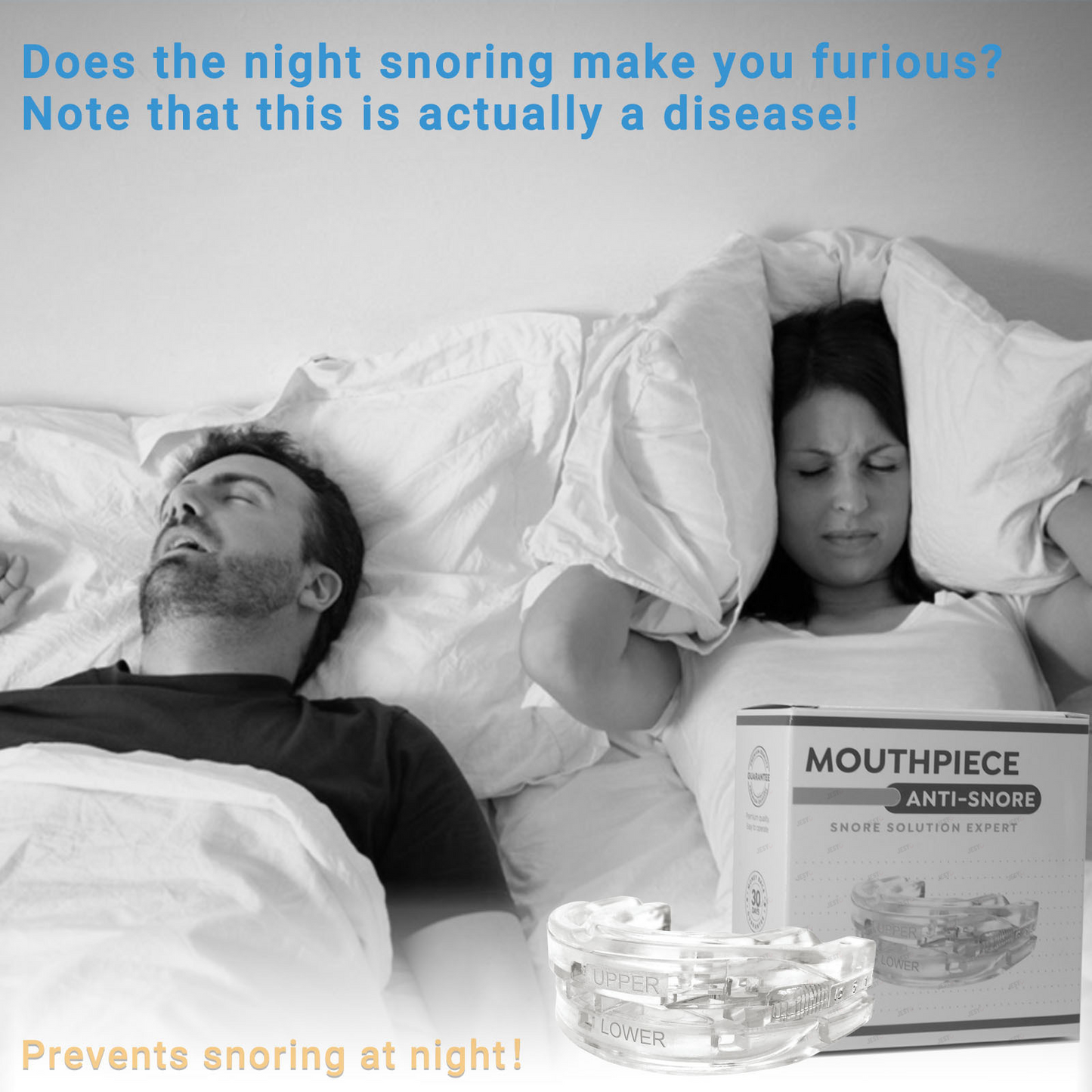 Relieve stress, prevent teeth grinding, prevent snoring, improve sleep, miraculous product