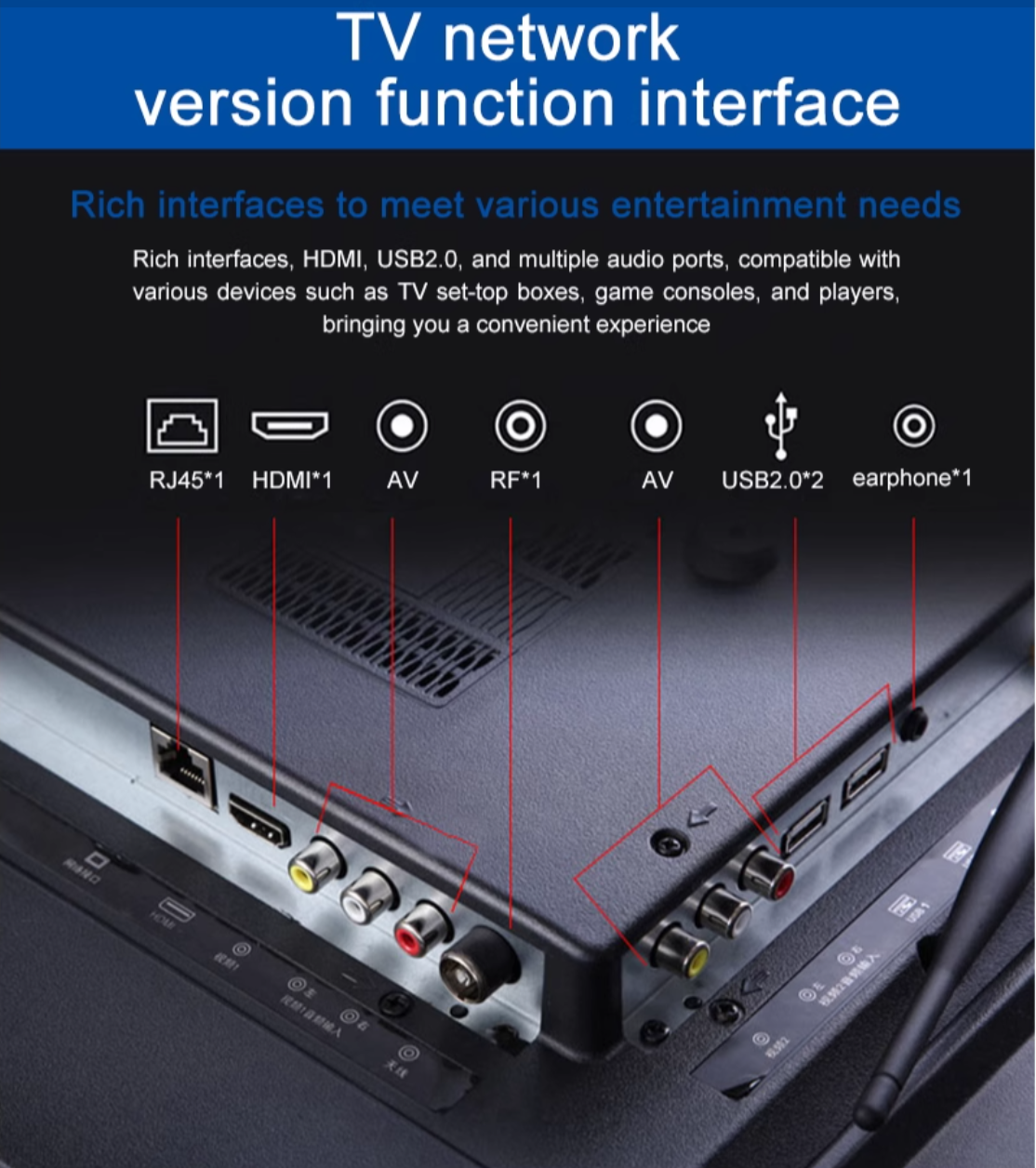 25New 43”  Frameless Android  Smart FHD LED TV