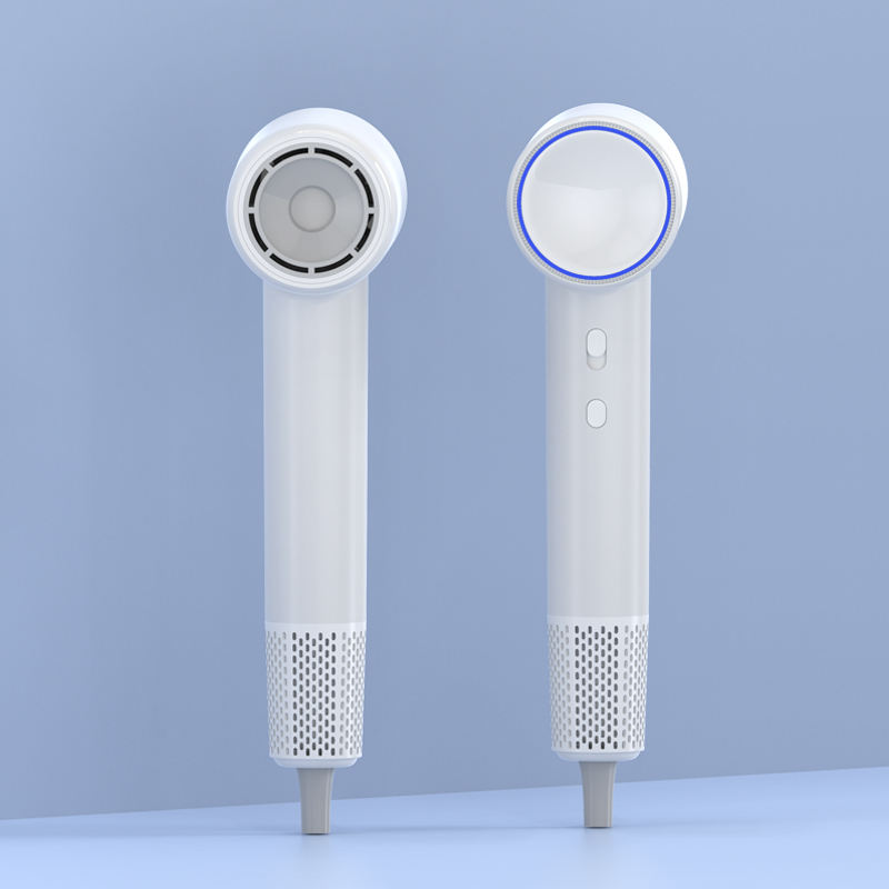 Titanium High-speed Hair Dryer 110,000 RPM Brushless Motor Blow Dryer w/ Ionic Technology 4 Temperature Settings Thermo Control Ergonomic Design, Perfect Present for Men Women Friend Family Gift August Back to School