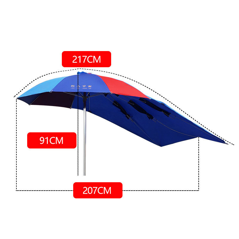 Electric vehicle sunshade umbrella, thickened for rain protection, three-wheeled vehicle, rain umbrella, motorcycle umbrella