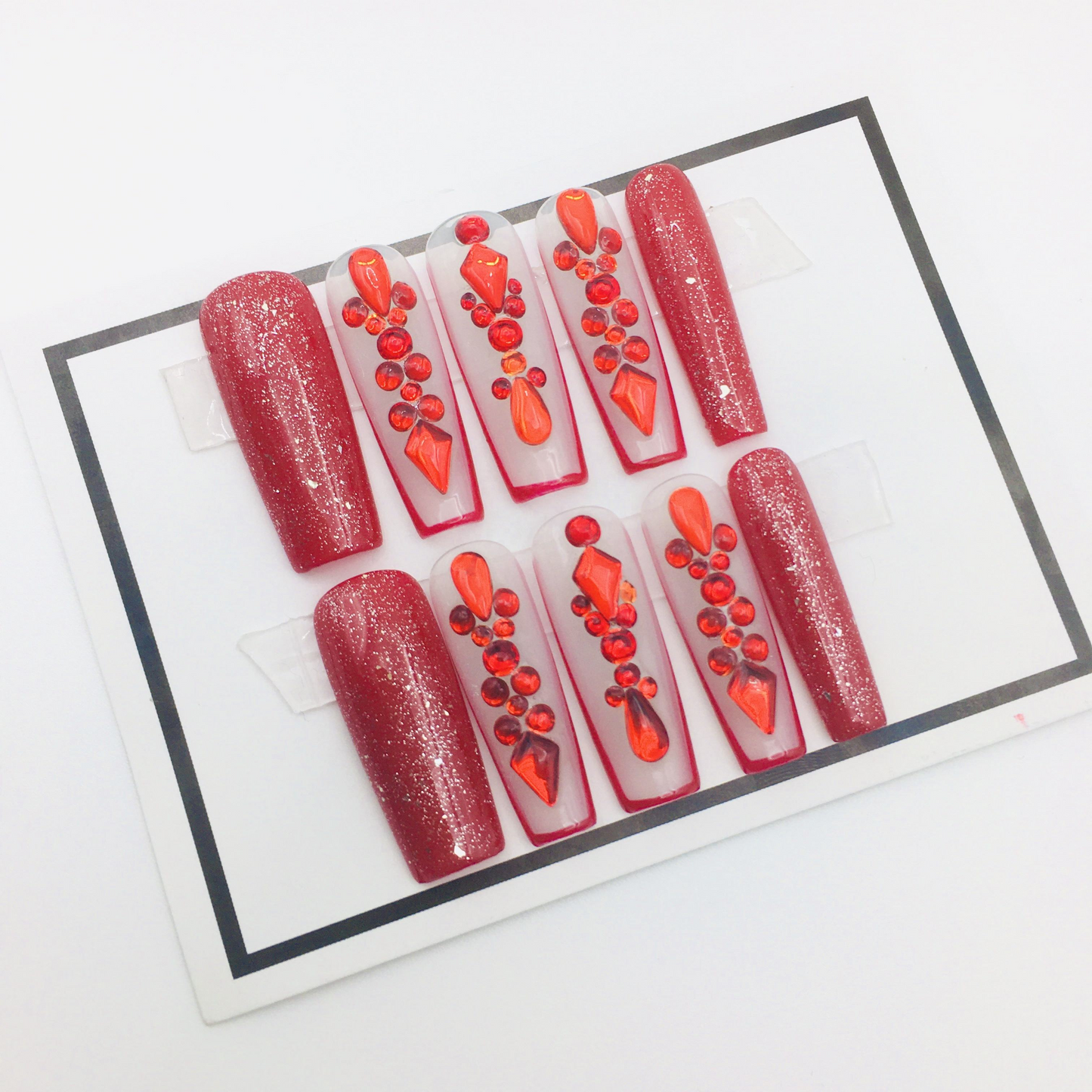 NailVesta DreamWear Collection – 100% Handcrafted 3D Press-On Nails | Reusable, Long-Lasting, Salon-Quality