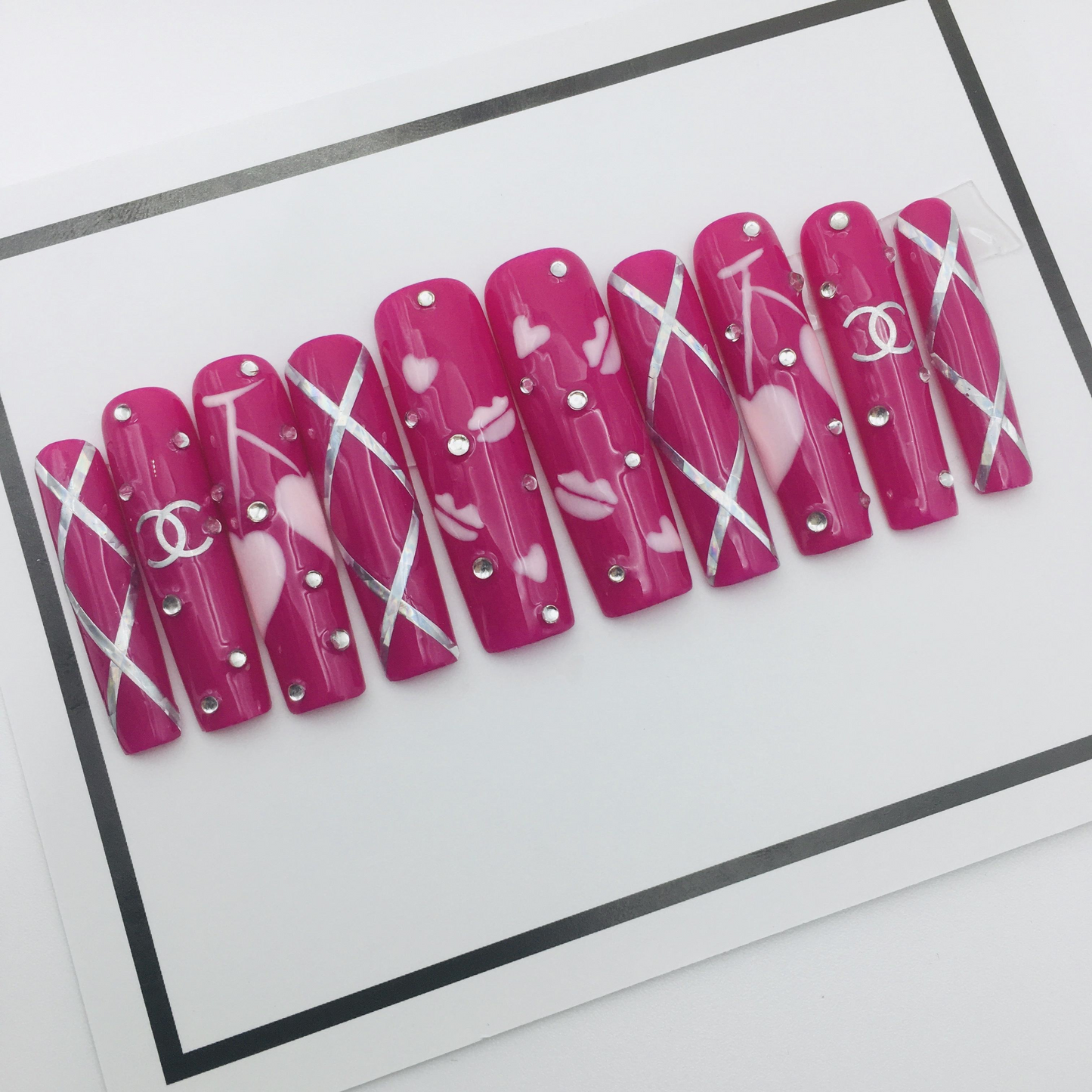 NailVesta DreamWear Collection – 100% Handcrafted 3D Press-On Nails | Reusable, Long-Lasting, Salon-Quality