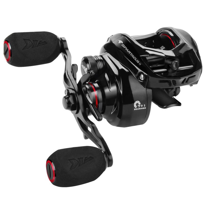 Baitcasting Fishing Reel，Reel Combo,6oz Ultralight Baitcaster Reel,spinning Super Smooth with 17.6 LB Carbon Fiber Drag, 7.2:1 Gear Ratio, 39mm Palm Perfect Lower Profile Design For Beginner Fishing Reel