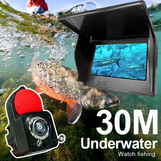 Underwater Hd Viewing Fishing Camera, Fish Finder with 4.3 Inch Screen and Waterproof Camera, Fall Gifts, Underwater Fishing Equipment, Fishing Stuff, for Fish Tank, Fish Aquarium, Fishing Supplies, Fishing Organizer Accessory, Fishing Gear Set