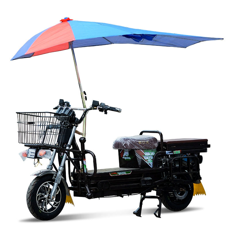 Electric vehicle sunshade umbrella, thickened for rain protection, three-wheeled vehicle, rain umbrella, motorcycle umbrella