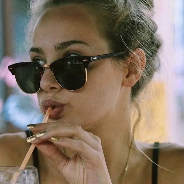 25new Classic Aviator Sunglasses with 100% UV400 Protection - Retro Pilot Style