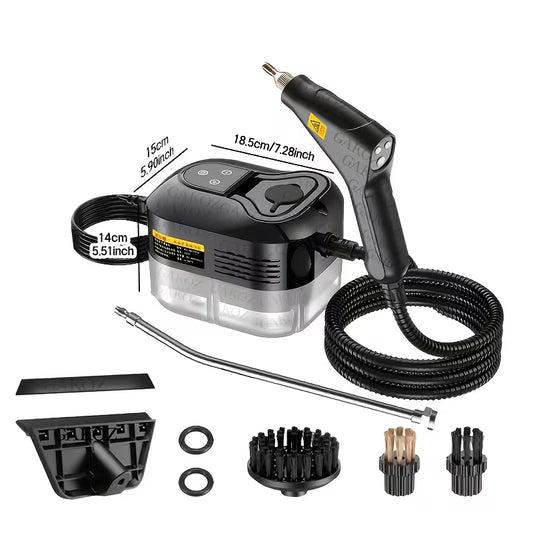 Handheld High‑Pressure Steam Cleaner, Household Steam Cleaning Machine for Kitchen Grease, Sofa, Small Air Conditioner & Washing Machine