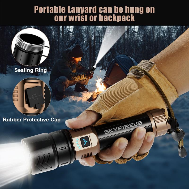 flashlight strong light ultra bright outdoor camping home long-range portable ultra long endurance lighting