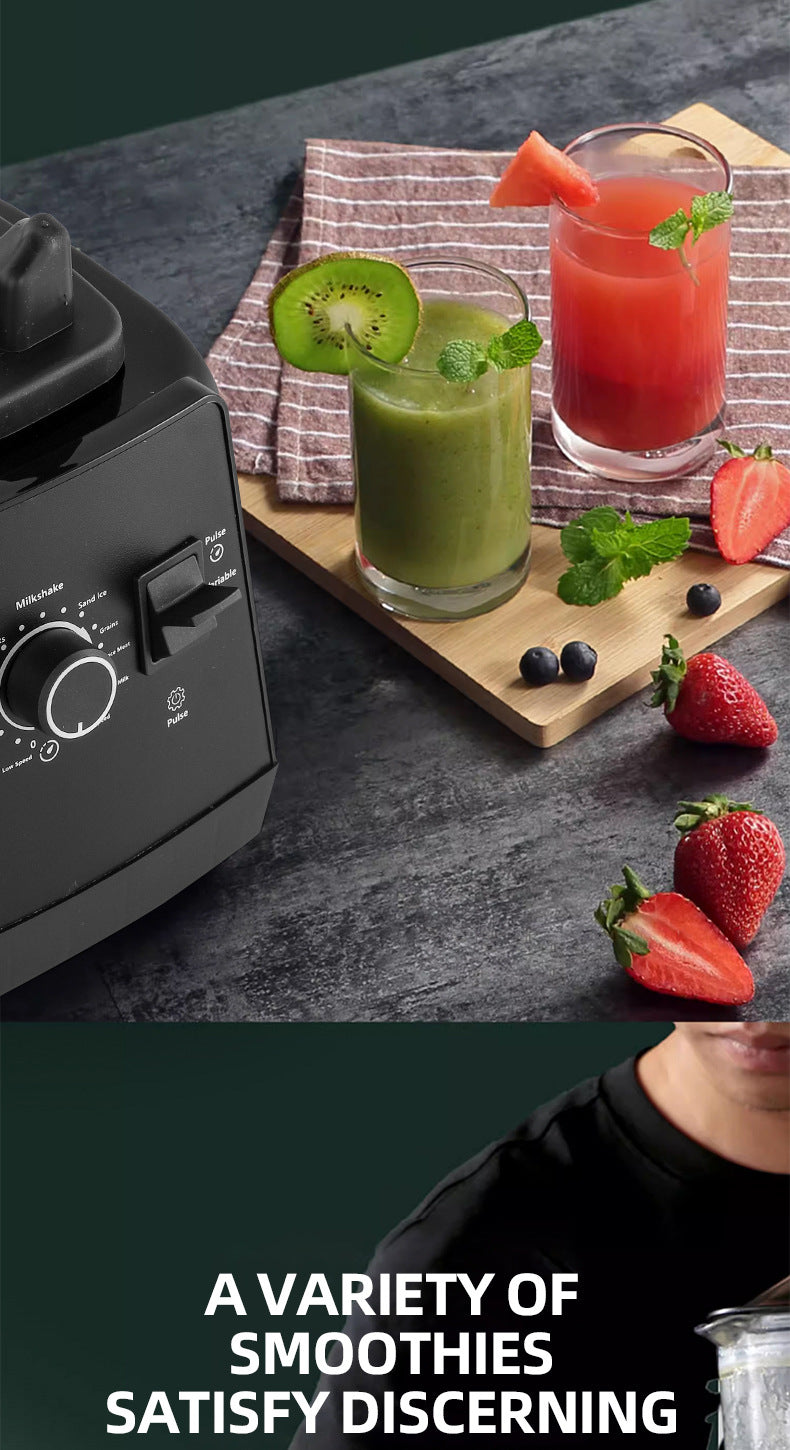 Professional Blender with 2 Containers, 68oz Jar, 25000 RPM, 2400W Max Power, Stainless Steel Blade & Tamper for Smoothies, Ice, Coffee & Juice