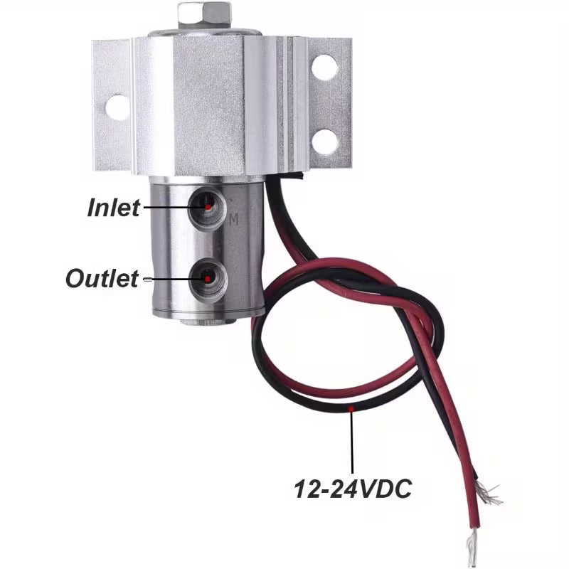 Brake Line Lock Kit, Roll Control Brake Lock, Universal Solenoid Brake Valve for Drag Racing, Burnout & Hill Hold, Car Modification Tire Lock Device