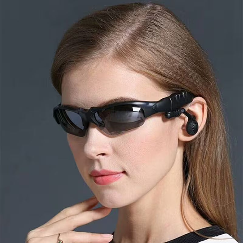 Cash on Delivery Tanzania Free Shipping Big Brand Guarantee 98% Positive 🎧 2‑in‑1 Polarized Bluetooth Glasses Headphones – Wireless Open‑Ear Audio with Built‑in Mic, Bluetooth 5.4, UV400 Lenses for Driving & Outdoor Use