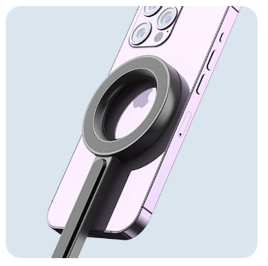 Magnetic selfie stick stand, suitable for iPhone and Android devices, Pixel 10, as well as phones with metal ring protective cases and other photography and travel accessories. Anti-shake, extendable, 1.36 meters long.
