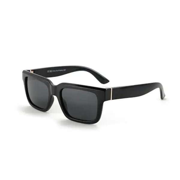 Retro Polarized Sunglasses - Thick Frame, Anti-Glare Lenses, High Quality Classic Vintage Eyewear for Men and Women, Summer Essential Gift Set