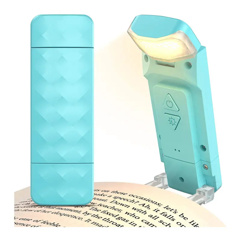 USB Rechargeable Book Light – Clip-on LED Bookmark Reading Light for Bed, 3 Amber Colors & 5 Brightness Levels – Long Lasting, Dimmable – Perfect Gift Stocking Stuffers for Book Lovers, Adults, Kids