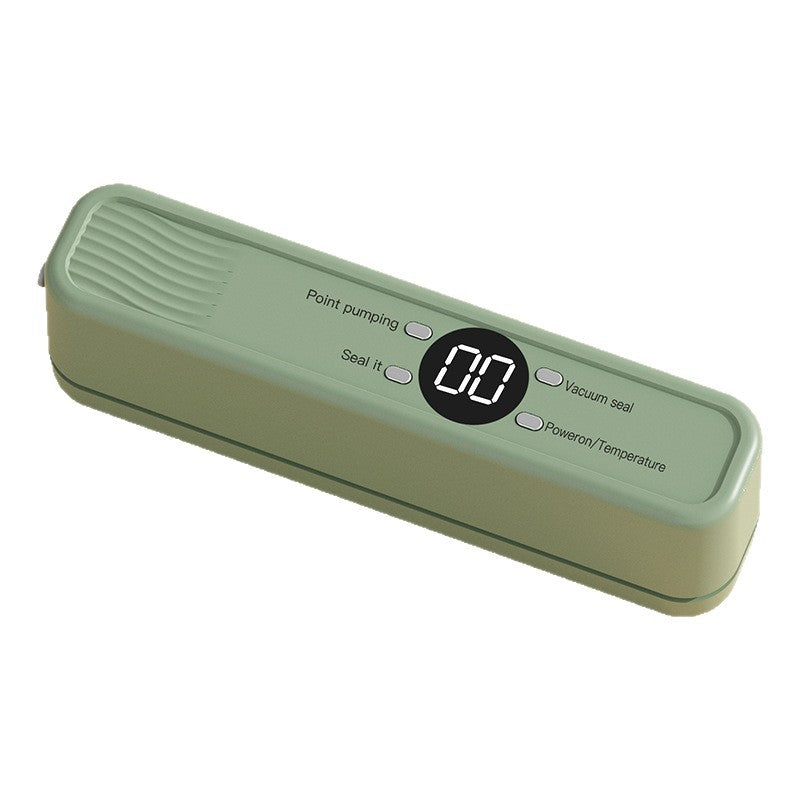 Multifunctional Automatic Food Sealer – Portable Wireless Vacuum Sealer with Snack Sealing, Supports Vacuum, Sealing, Rice, Moist & Dry Modes, External Suction & Inflation