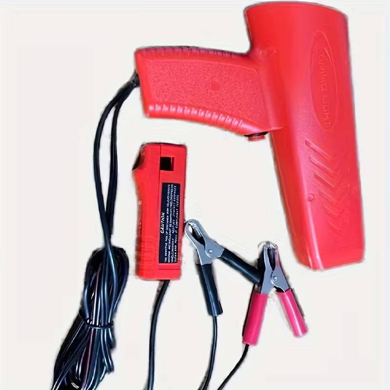 Xenon Engine Timing Light – 12V Professional Ignition Tester Strobe for Car, Van & Motorbike