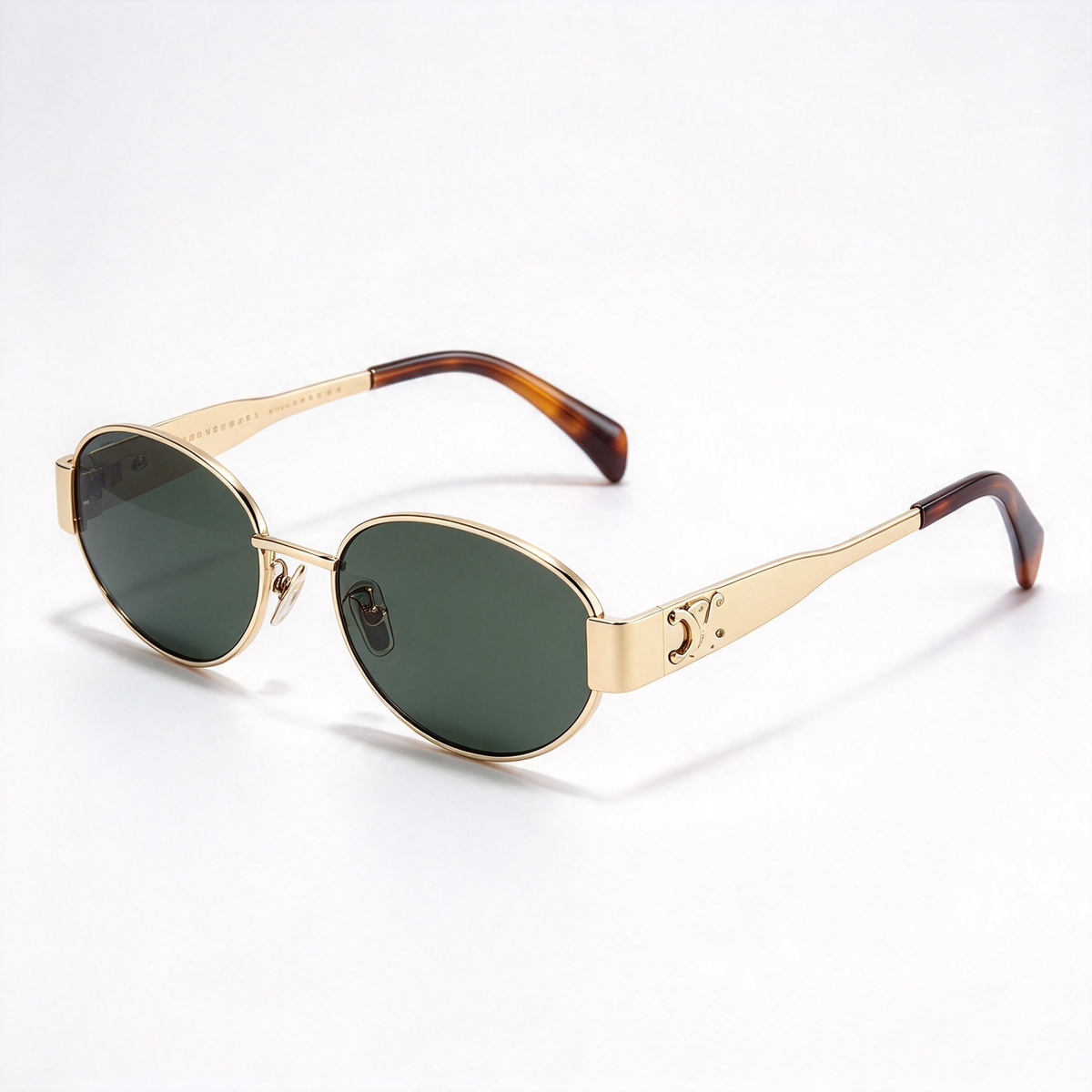 Arc de Triomphe Sunglasses - Metal Frame UV Protection Shades for Driving and Street Style