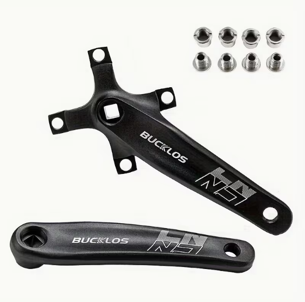 170mm Square Hole Crank – 104 BCD, for Single/Double/Triple Speed Crankset, Ultralight MTB Crank Part