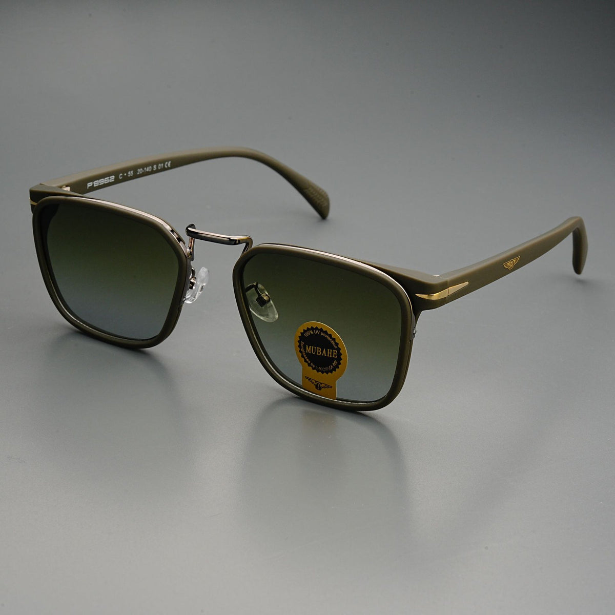 New Men's Fashion Commuter Sunglasses - UV Protection Minimalist Shades for Driving, Fishing and Travel