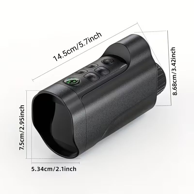Night Vision Goggles – 10X Digital Zoom Camera, USB Charging, Portable for Outdoor Adventures